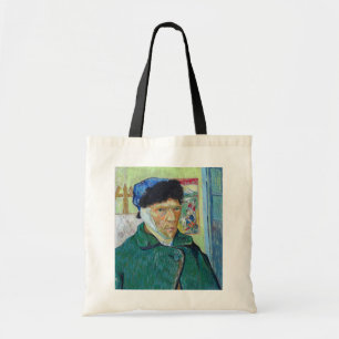 Vincent van Gogh - Self-portrait with bandaged ear Tote Bag