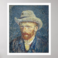 Vincent van Gogh | Self Portrait with Felt Hat