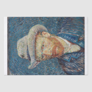Vincent van Gogh   Self-Portrait with Felt Hat Tissue Paper