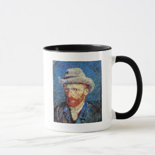 Vincent Van Gogh Self Portrait With Grey Felt Hat Mug