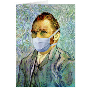 Vincent Van Gogh Self Portrait With Mask Spoof