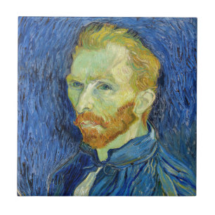 Vincent van Gogh - Self Portrait with Palette Tile