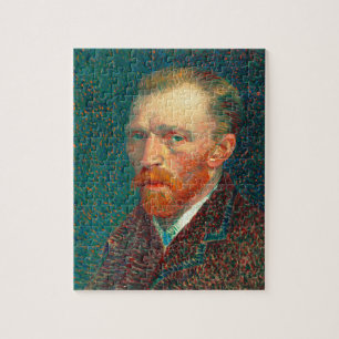 Vincent Van Gogh Self Portrait with Suit Fine Art Jigsaw Puzzle
