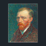 Vincent Van Gogh Self Portrait with Suit Fine Art Postcard<br><div class="desc">Vincent Van Gogh Self Portrait with Suit Fine Art Postcard</div>