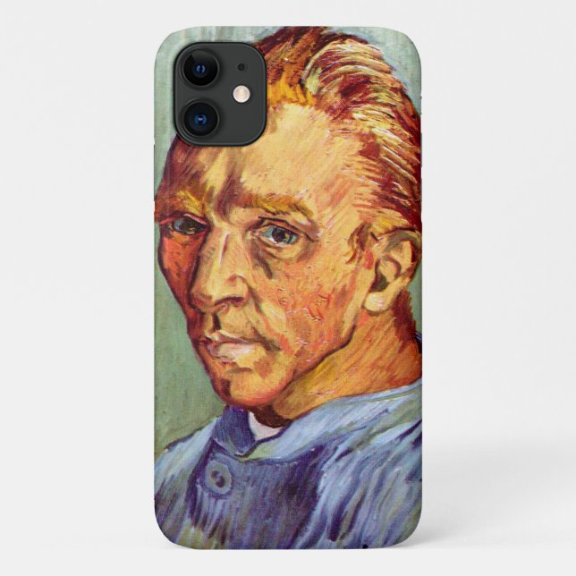 Vincent Van Gogh Self Portrait without Beard Art Case-Mate iPhone Case (Back)