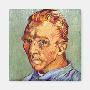 Vincent Van Gogh Self Portrait without Beard Art Magnet