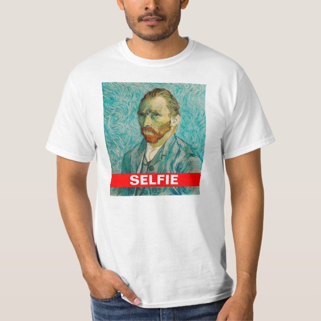 Vincent van Gogh Selfie T-Shirt (Front)
