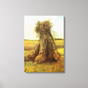 Vincent van Gogh - Sheaves of Wheat Canvas Print