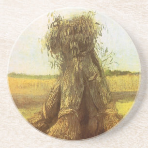 Vincent van Gogh - Sheaves of Wheat Coaster
