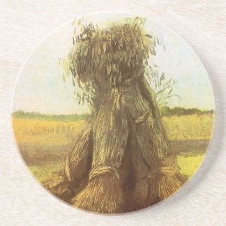Vincent van Gogh - Sheaves of Wheat Coaster