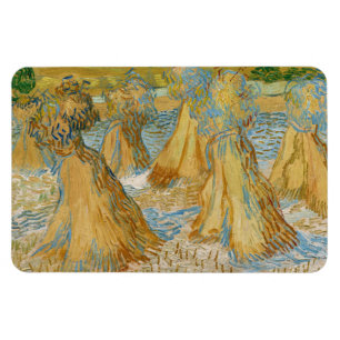 Vincent van Gogh - Sheaves of Wheat Magnet