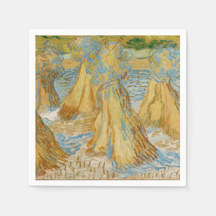 Vincent van Gogh - Sheaves of Wheat Napkin