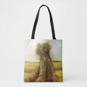 Vincent van Gogh - Sheaves of Wheat Tote Bag