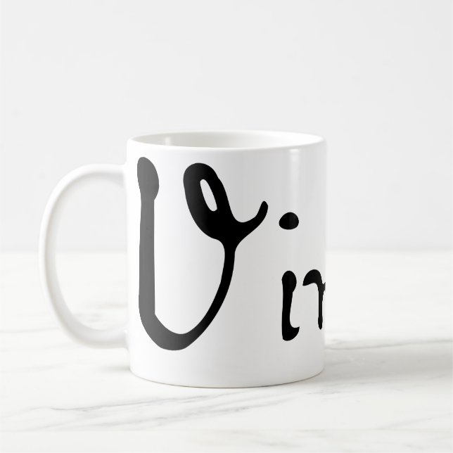 Vincent Van Gogh Signature Coffee Mug (Left)