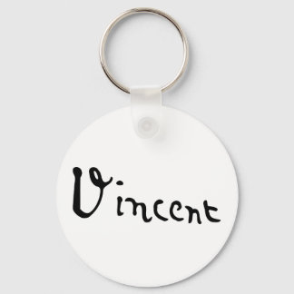 Vincent Van Gogh Signature Key Ring