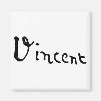 Vincent Van Gogh Signature Magnet