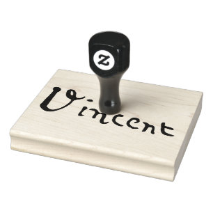 Vincent Van Gogh Signature Rubber Stamp