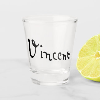 Vincent Van Gogh Signature Shot Glass