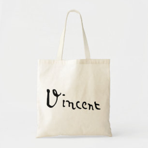 Vincent Van Gogh Signature Tote Bag