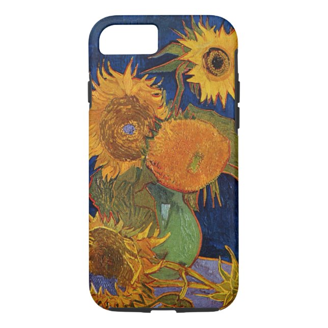 Vincent van Gogh Six Sunflowers GalleryHD Fine Art Case-Mate iPhone Case (Back)