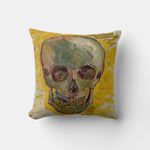 Vincent van Gogh - Skull 1887 #2 Cushion