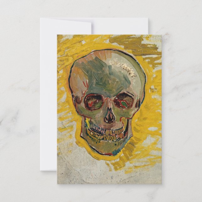 Vincent van Gogh - Skull 1887 #2 Thank You Card (Front)