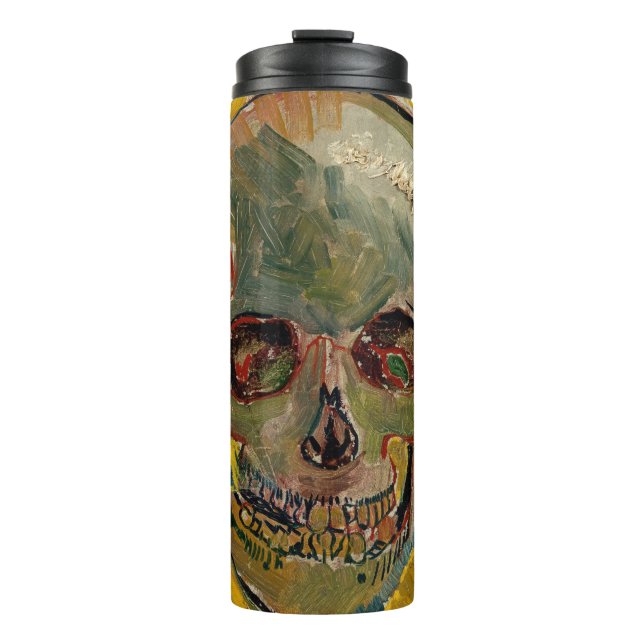 Vincent van Gogh - Skull 1887 #2 Thermal Tumbler (Front)
