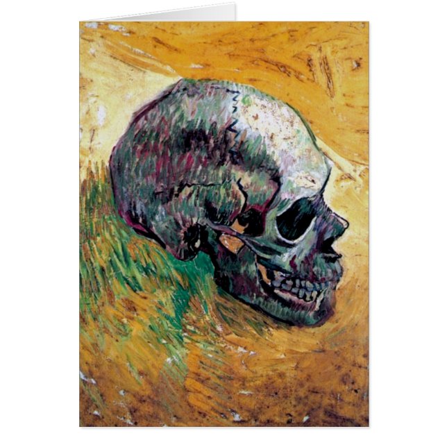Vincent Van Gogh - Skull In Profile - Fine Art (Front)