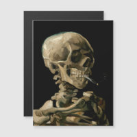 Vincent van Gogh - Skull Magnetic Card