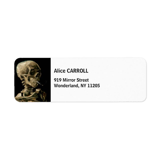 Vincent van Gogh - Skull with Burning Cigarette (Front)