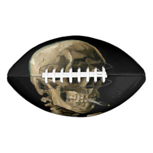 Vincent van Gogh - Skull with Burning Cigarette American Football