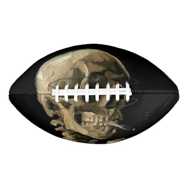 Vincent van Gogh - Skull with Burning Cigarette American Football (Front)