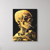 Vincent Van Gogh - Skull With Burning Cigarette