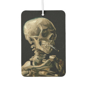 Vincent van Gogh - Skull with Burning Cigarette Car Air Freshener
