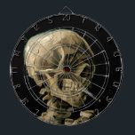 Vincent van Gogh - Skull with Burning Cigarette Dartboard<br><div class="desc">Head of a Skeleton with a Burning Cigarette / Skull with Burning Cigarette / Crane de squelette fumant une cigarette - Vincent van Gogh,  1885</div>