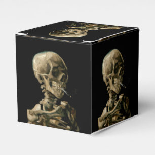 Vincent van Gogh - Skull with Burning Cigarette Favour Box