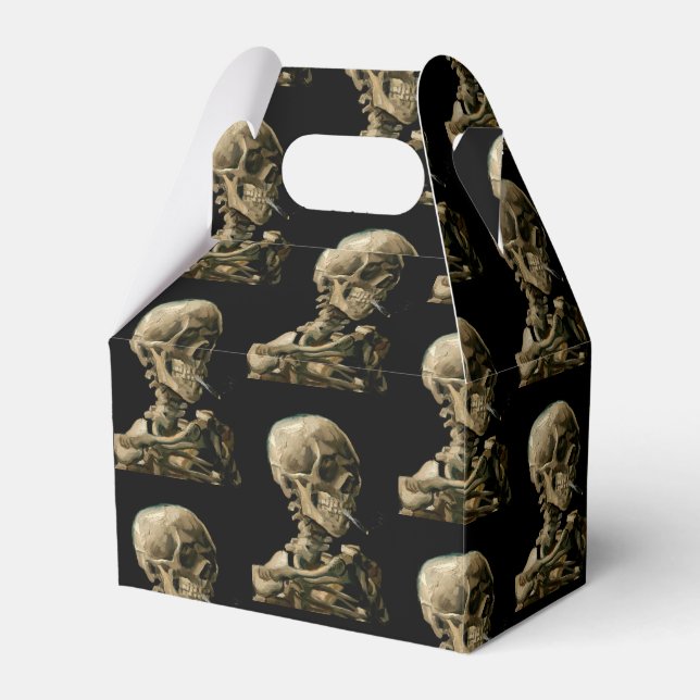 Vincent van Gogh - Skull with Burning Cigarette Favour Box (Front Side)