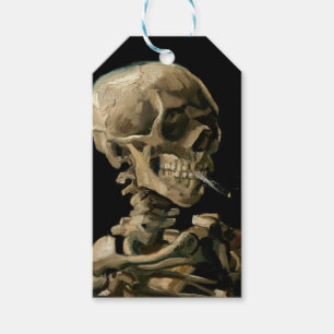 Vincent van Gogh - Skull with Burning Cigarette Gift Tags