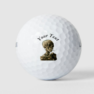 Vincent van Gogh - Skull with Burning Cigarette Golf Balls