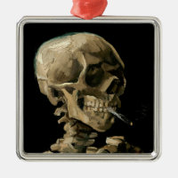 Vincent van Gogh - Skull with Burning Cigarette