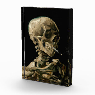 Vincent van Gogh - Skull with Burning Cigarette Photo Block
