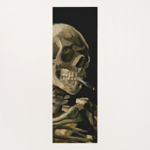 Vincent van Gogh - Skull with Burning Cigarette Yoga Mat