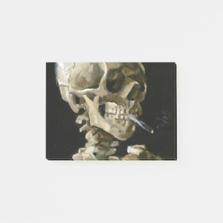 Vincent van Gogh Smoking Skeleton Post-it Notes