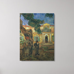 Vincent van Gogh St. Paul's Hospital, St Remy Canvas Print