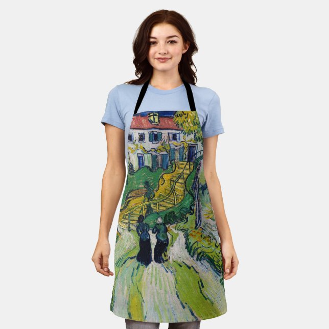 Vincent van Gogh - Stairway at Auvers Apron (Worn)