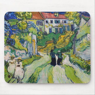 Vincent van Gogh - Stairway at Auvers Mouse Mat