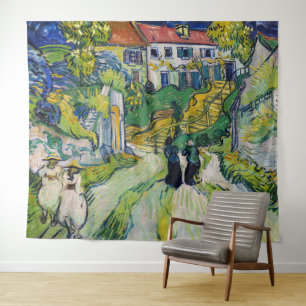 Vincent van Gogh - Stairway at Auvers Tapestry