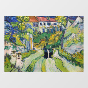 Vincent van Gogh - Stairway at Auvers Window Cling