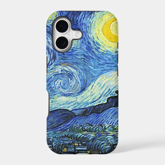 Vincent van Gogh Starry Night (Back)