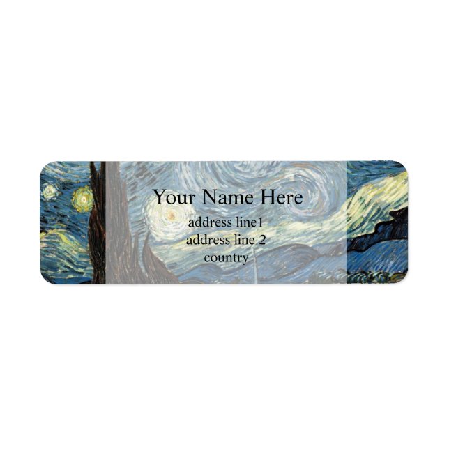 Vincent van Gogh,Starry Night (Front)